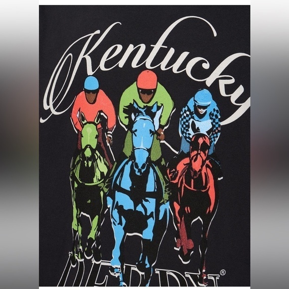 NWT Homme + Femme Churchill Downs Crewneck Black - Picture 4 of 5